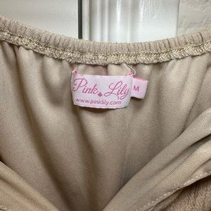 Tan dress - like new